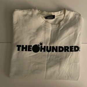 The hundreds white crew neck